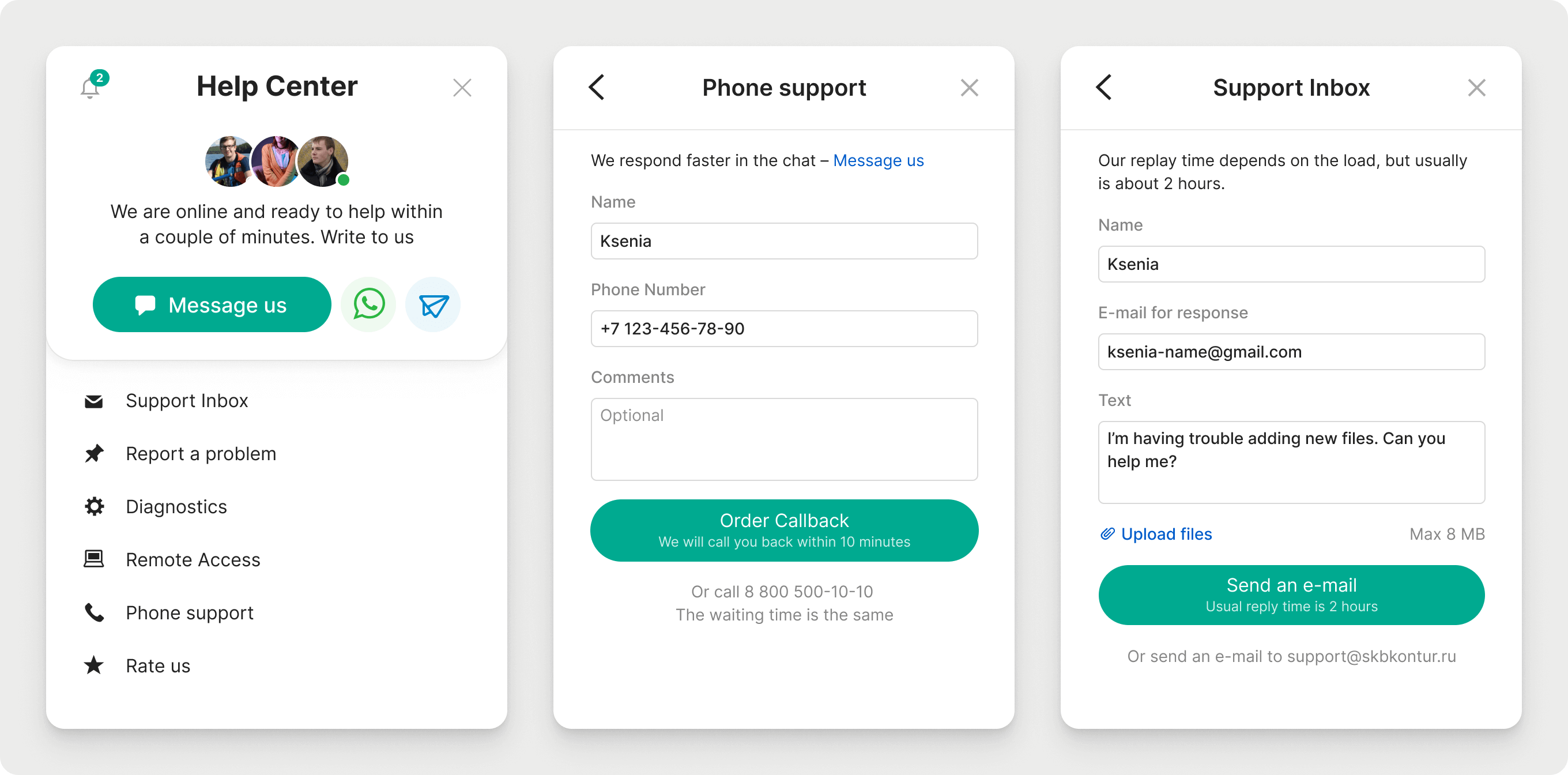 Cover for case study about help center redesign